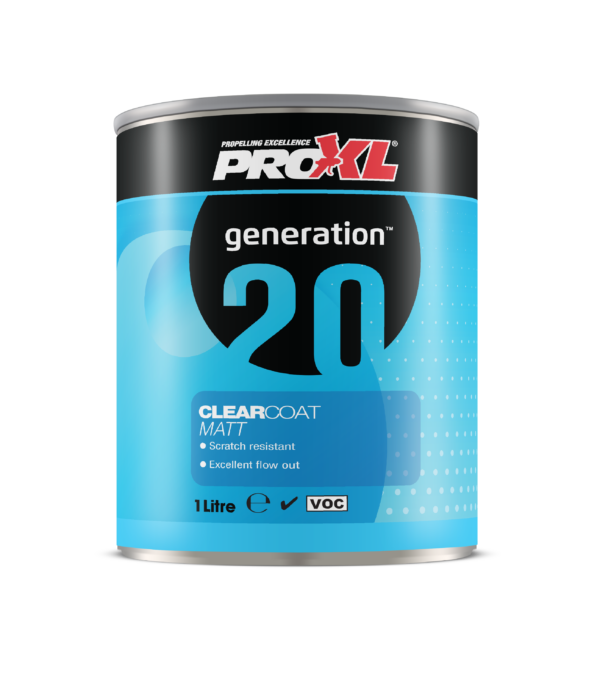 ProXL Gen20 HS Clearcoat Matt Lacquer 1L Buzzweld Coatings